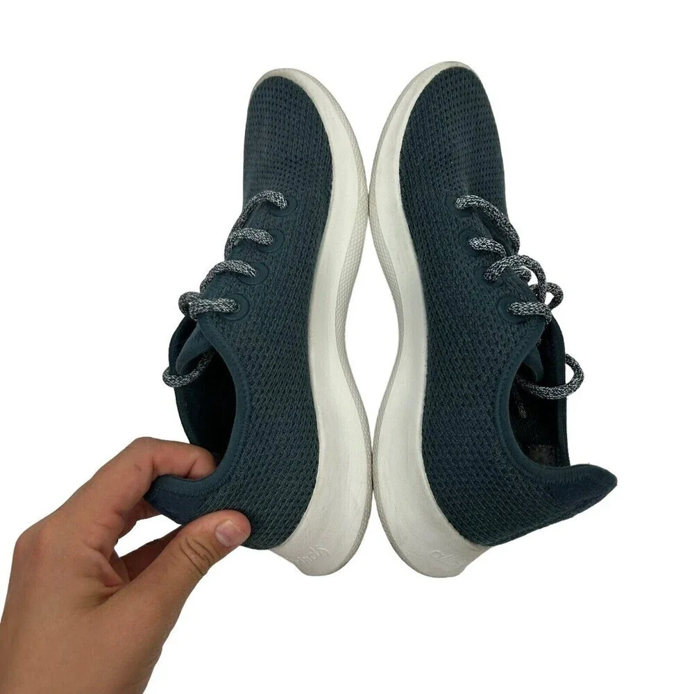 Allbirds Tree Runners Womens Size 7 Navy Blue Comfort Athletic Running Shoes